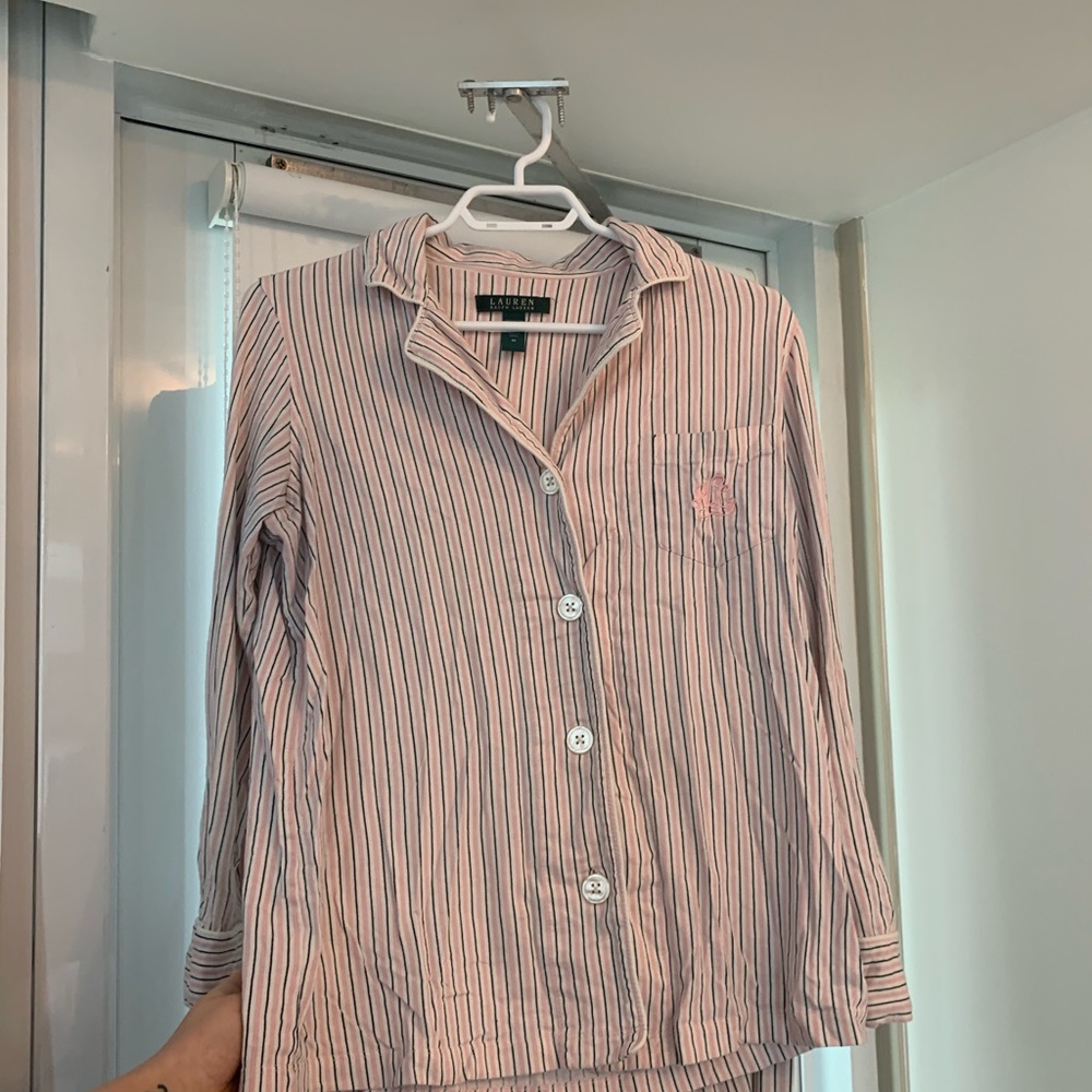 RALPH LAUREN 100% COTTEN PJ SET